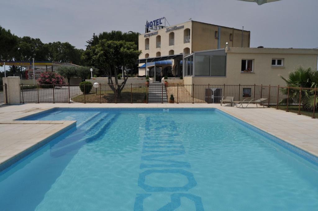 Hotel Les Mimosas Lunel  Exterior foto